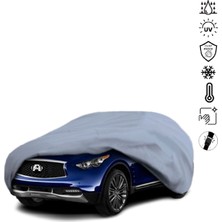 Teksin Infiniti QX70 Araba Brandası Miflonlu Su Geçirmez 4 Mevsim Araba Brandası