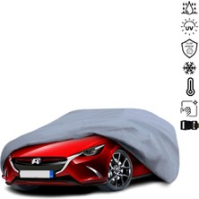 Teksin Mazda Rx-7 Coupe Araba Brandası Miflonlu Su Geçirmez 4 Mevsim Araba Brandası