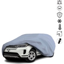 Teksin Land Rover Range Rover Evoque 2 (2019-) Araba Brandası Miflonlu Su Geçirmez 4 Mevsim Araba Brandası