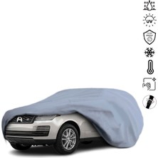 Teksin Land Rover Range Rover 5 Swb Araba Brandası Miflonlu Su Geçirmez 4 Mevsim Araba Brandası