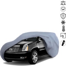 Teksin Cadıllac Escalade 3 (2007-2014) Araba Brandası Miflonlu Su Geçirmez 4 Mevsim Araba Brandası