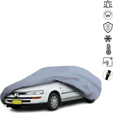 Teksin Toyota Corolla 7 E100 (1992-1997) Araba Brandası Miflonlu Su Geçirmez 4 Mevsim Araba Brandası