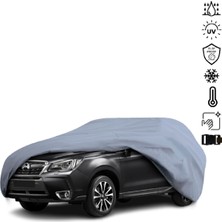 Teksin Subaru Forester 4 (2012-2018) Araba Brandası Miflonlu Su Geçirmez 4 Mevsim Araba Brandası