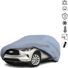 Teksin Infiniti QX50 Araba Brandası Miflonlu Su Geçirmez 4 Mevsim Araba Brandası