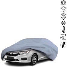 Teksin Honda City 6 (2017-) Araba Brandası Miflonlu Su Geçirmez 4 Mevsim Araba Brandası