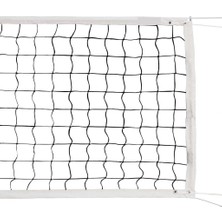 Abn Beyaz Renk 950X100CM Boyutlarında Sağlam Çantalı Voleybol Filesi Sağlamdır Yırtılmaz ve Kopmaz