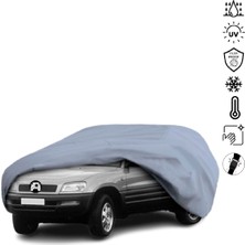 Teksin Toyota Rav4 1 (1994-2006) Araba Brandası Miflonlu Su Geçirmez 4 Mevsim Araba Brandası