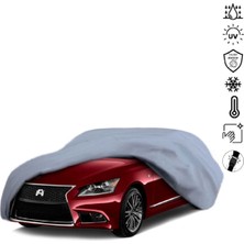 Teksin Lexus Ls 4 (2006-2017) Araba Brandası Miflonlu Su Geçirmez 4 Mevsim Araba Brandası