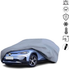 Teksin Chevrolet Menlo (2020-) Araba Brandası Miflonlu Su Geçirmez 4 Mevsim Araba Brandası