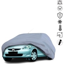 Teksin Honda Jazz 1 Araba Brandası Miflonlu Su Geçirmez 4 Mevsim Araba Brandası