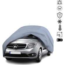Teksin Mercedes Benz Citan Araba Brandası Miflonlu Su Geçirmez 4 Mevsim Araba Brandası
