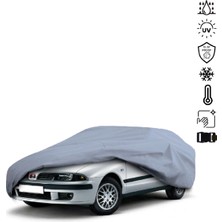 Teksin Mitsubishi Carisma Hatchback Araba Brandası Miflonlu Su Geçirmez 4 Mevsim Araba Brandası