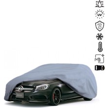 Teksin Mercedes Benz A Serisi W176 Araba Brandası Miflonlu Su Geçirmez 4 Mevsim Araba Brandası