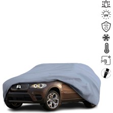 Teksin Bmw X5 E70 (2007-2013) Araba Brandası Miflonlu Su Geçirmez 4 Mevsim Araba Brandası