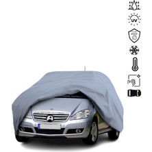 Teksin Mercedes Benz A Serisi C169 Araba Brandası Miflonlu Su Geçirmez 4 Mevsim Araba Brandası