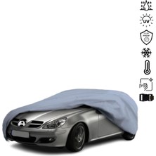 Teksin Mercedes Benz Slk R171 Araba Brandası Miflonlu Su Geçirmez 4 Mevsim Araba Brandası