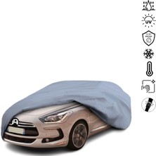 Teksin Citroen Ds5 (2011-2015) Araba Brandası Miflonlu Su Geçirmez 4 Mevsim Araba Brandası