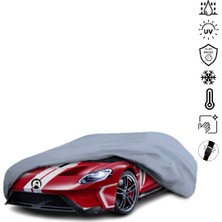 Teksin Ford Gt Araba Brandası Miflonlu Su Geçirmez 4 Mevsim Araba Brandası