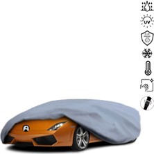 Teksin Lamborghini Gallardo Araba Brandası Miflonlu Su Geçirmez 4 Mevsim Araba Brandası