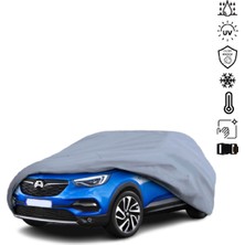 Teksin Opel Crossland x (2017-2020) Araba Brandası Miflonlu Su Geçirmez 4 Mevsim Araba Brandası