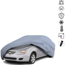 Teksin Kia Cerato 1 Sedan (2004-2006) Araba Brandası Miflonlu Su Geçirmez 4 Mevsim Araba Brandası