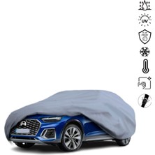 Teksin Audi Q5 Suv (2016-2018) Araba Brandası Miflonlu Su Geçirmez 4 Mevsim Araba Brandası
