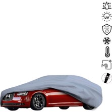 Teksin Chrysler 300 2 (2011-) Araba Brandası Miflonlu Su Geçirmez 4 Mevsim Araba Brandası