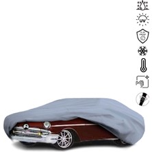 Teksin Chevrolet Bel Air (1953-1957) Araba Brandası Miflonlu Su Geçirmez 4 Mevsim Araba Brandası