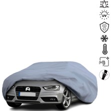 Teksin Audı A4 B8 Sedan (2007-2011) Araba Brandası Miflonlu Su Geçirmez 4 Mevsim Araba Brandası