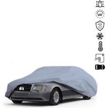 Teksin Mercedes Benz E A124 Araba Brandası Miflonlu Su Geçirmez 4 Mevsim Araba Brandası