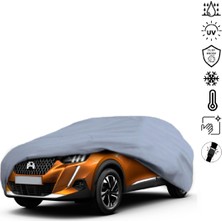 Teksin Peugeot 308 Sw 1 (2007-2013) Araba Brandası Miflonlu Su Geçirmez 4 Mevsim Araba Brandası