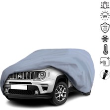 Teksin Jeep Renegade Araba Brandası Miflonlu Su Geçirmez 4 Mevsim Araba Brandası