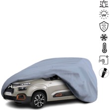 Teksin Citroen Berlingo 3 (2018-) Araba Brandası Miflonlu Su Geçirmez 4 Mevsim Araba Brandası