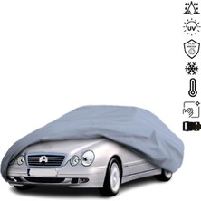Teksin Mercedes Benz Clk W208 Araba Brandası Miflonlu Su Geçirmez 4 Mevsim Araba Brandası
