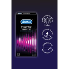 Durex 2'Si 1 Arada Vibratör Ve Uyarıcı Başlık + Durex Intense Uyarıcı Jel 10ml