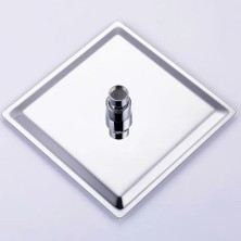 Fawer Tepe Duş Başlığı Kare 25X25 Paslanmaz Çelik