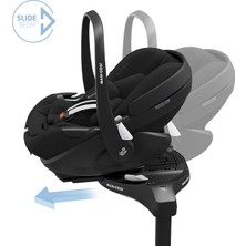 Maxi-Cosi Pebble ve Pearl 360 Dünyanın İlk Kızaklı, Araç Dışına Çıkabilen Dönebilen İsofix Bazalı 0-13 Kg Ana Kucağı ve 0-18 Kg Oto Koltuğu Black