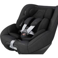 Maxi-Cosi Pearl 360 Pro Dünyanın İlk Kızaklı, Araç Dışına Çıkabilen 360 Dönebilen Yatabilen İsofix Bazalı Bebek Oto Koltuğu 0-18 kg Authentic Black