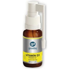 Goodday Vitamin D3K2 20 ml Takviye Edici Gıda