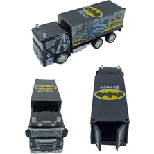 PopŞeker Batman Figür Temalı Oyuncak Metal Tır Batman Sevenlerin Oyuncak Metal Tır'ı 14CM.