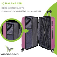 Vegmann Vela Violet 3'lü Valiz Seti