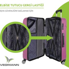 Vegmann Vela Violet 3'lü Valiz Seti