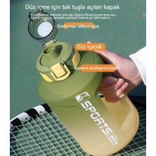 Maskot 1600 ml Dış Mekan Büyük Kapasiteli Yüksek Değerli Spor Şişesi (Yurt Dışından)