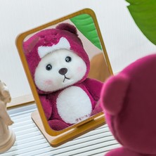 Maskot 28CM Sevimli Çilek Ayı Peluş Oyuncak (Yurt Dışından)