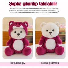 Maskot 28CM Sevimli Çilek Ayı Peluş Oyuncak (Yurt Dışından)