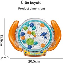 Maskot 3D Üç Boyutlu Eğitici Dişli Labirent Çocuk Oyuncakları (Yurt Dışından)