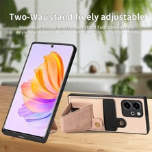 Hongshou Honor 80 Se Için Karbon Fiber Cüzdan Flip Kart Telefon Kılıfı (Yurt Dışından)