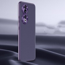 Hongshou Honor 90 Için Hakiki Deri Telefon Kılıfı (Yurt Dışından)