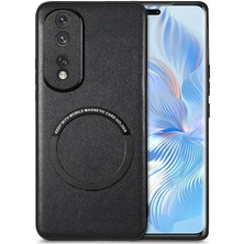 Hongshou Honor 80 Pro Için Renkli Deri Telefon Kılıfı (Yurt Dışından)