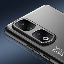 Hongshou Honor 90 Pro Için Buzlu Metal Kılıf (Yurt Dışından)